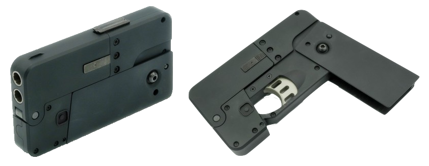 Images of the Ideal Conceal IC380 folded and unfolded.