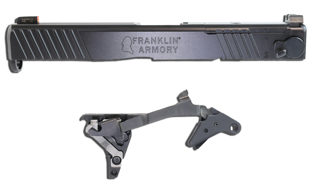 Franklin armory ships first glock binary triggers the smoking gun