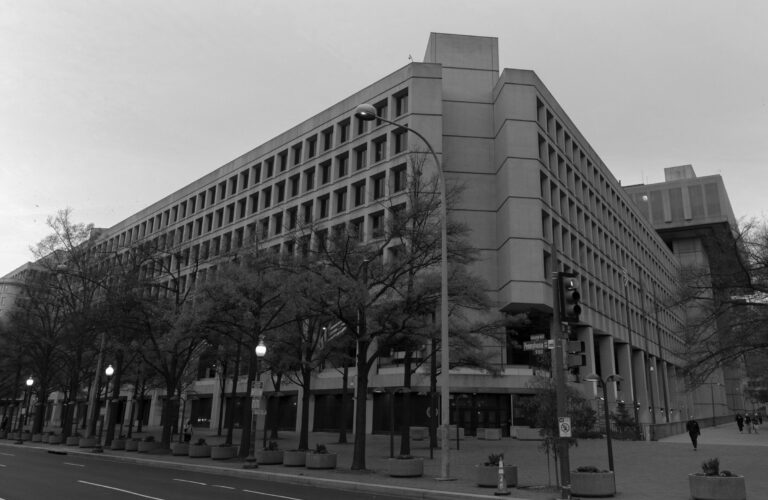 The FBI headquarters is seen in Washington, D.C., in December 2024.