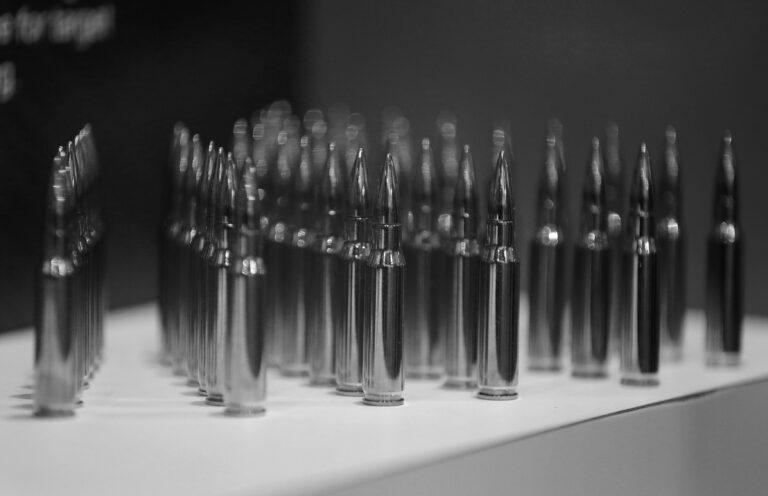 AR-15 ammunition is shown on display after Olin Winchester, which runs the Lake City Army Ammunition Plant, agreed to purchase the ammunition-manufacturing side of Ammo Inc.