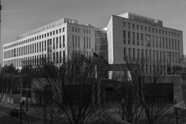 The headquarters for the Bureau, Alcohol, Tobacco, Firearms and Explosives (ATF) is shown in Washington, D.C. The agency recently made it easier to buy two AR-15s from Franklin Armory.